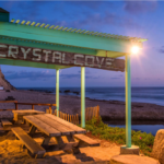 crystal cove at night