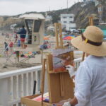 Crystal Cove plein air art classes - Photo Credit Crystal Cove Conservancy
